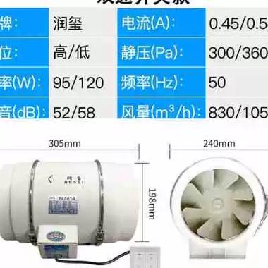 排风扇的品牌和型号应该如何选择