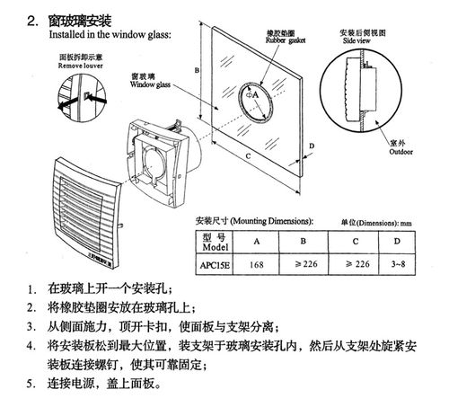 排风扇的使用步骤