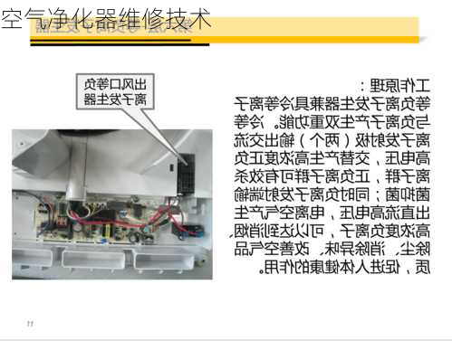 空气净化器维修技术