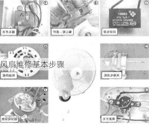 风扇维修基本步骤