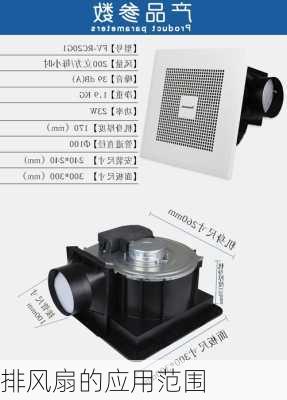 排风扇的应用范围