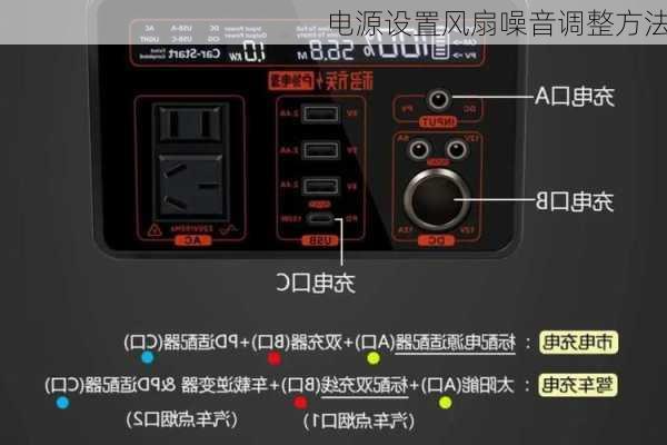 电源设置风扇噪音调整方法