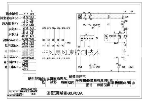 排风扇风速控制技术