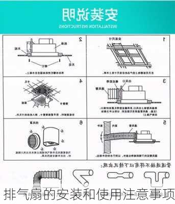 排气扇的安装和使用注意事项