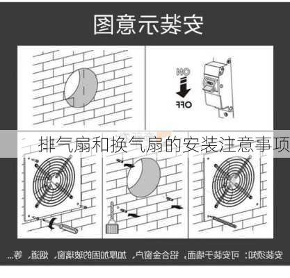 排气扇和换气扇的安装注意事项