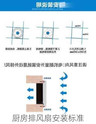 厨房排风扇安装标准