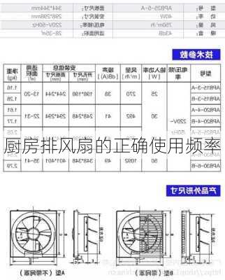 厨房排风扇的正确使用频率