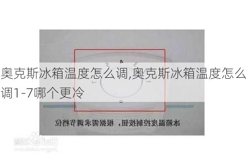 奥克斯冰箱温度怎么调,奥克斯冰箱温度怎么调1-7哪个更冷