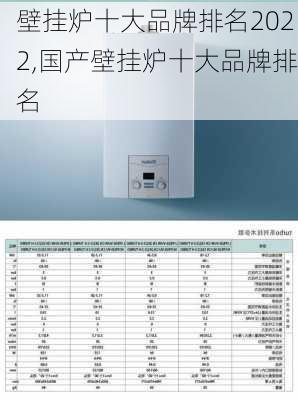 壁挂炉十大品牌排名2022,国产壁挂炉十大品牌排名