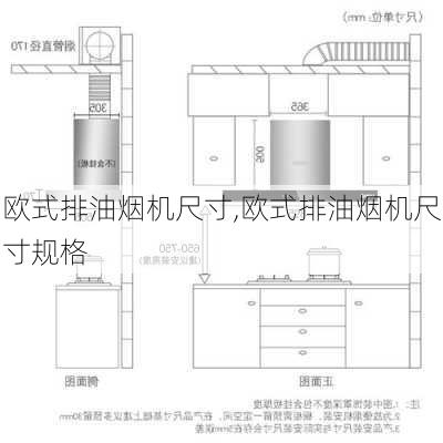 欧式排油烟机尺寸,欧式排油烟机尺寸规格