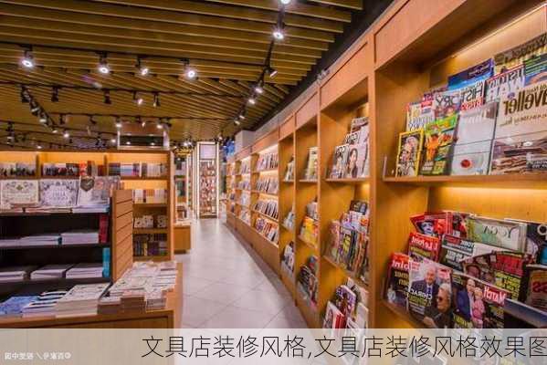 文具店装修风格,文具店装修风格效果图