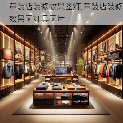 童装店装修效果图灯,童装店装修效果图灯具图片