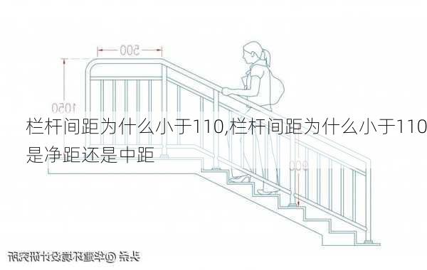 栏杆间距为什么小于110,栏杆间距为什么小于110是净距还是中距