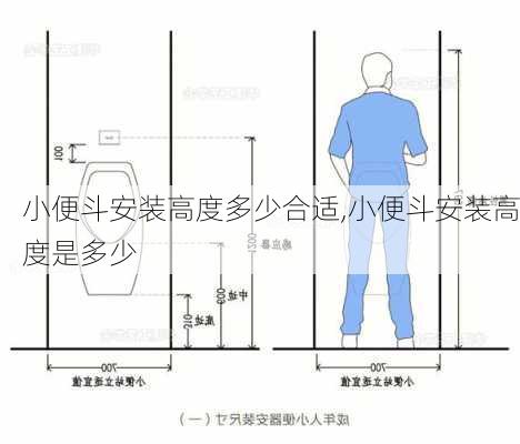 小便斗安装高度多少合适,小便斗安装高度是多少