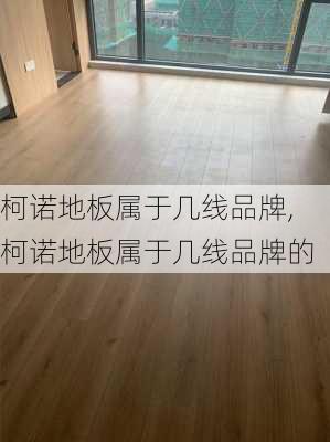 柯诺地板属于几线品牌,柯诺地板属于几线品牌的